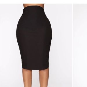 Fashion Nova High Waist Pencil Skirt 2X